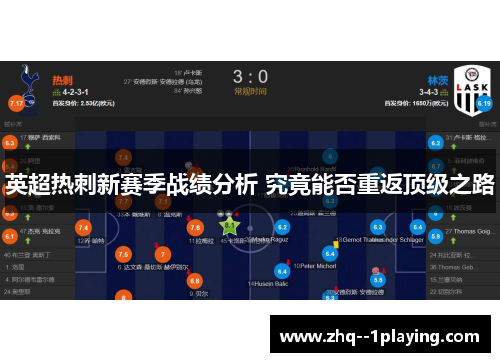 英超热刺新赛季战绩分析 究竟能否重返顶级之路 英超热刺新赛季战绩分析 究竟能否重返顶级之路